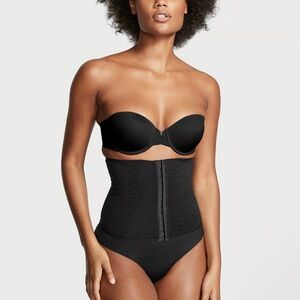 Victoria’s Secret Waist Cincher Shapewear – Black L| Hook-and-Eye Closure | NWT